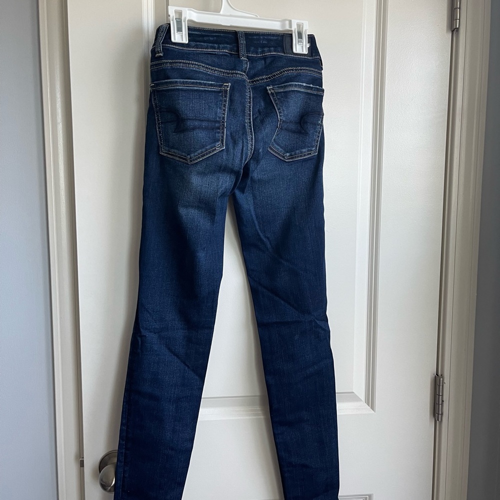 AE low rise jeggings